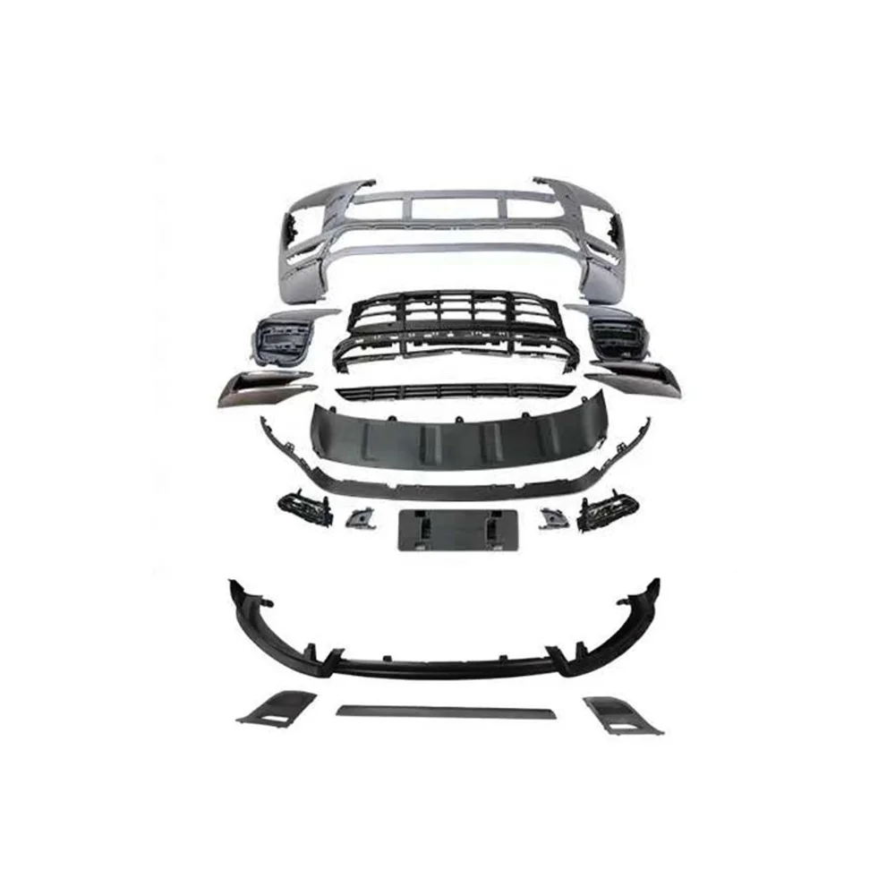 

Идеальный автоматический корпус для веранды Macan Change Turbo Style, передний бампер Techart Body Kit 2014up