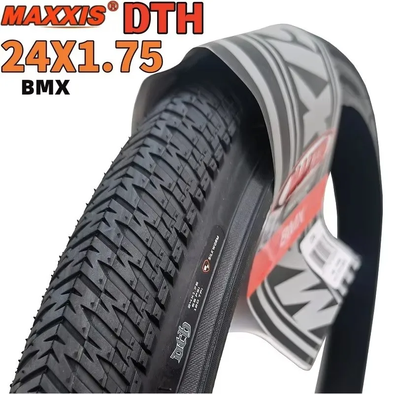 Покрышка MAXXIS DTH 24X1.75 для городских велосипедов, BMX и велосипедов для езды по пересеченной местности, с защитой от проколов, 24 дюйма, со стальным кордом