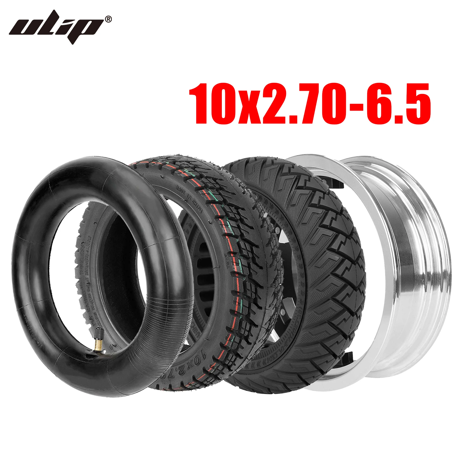 

ULIP 10x2,70-6,5 Внедорожная шина всех серий 10 дюймов Бескамерная самовосстанавливающаяся шина Внутренняя камера для электрических скутеров Speedway 5 Dualtron 3