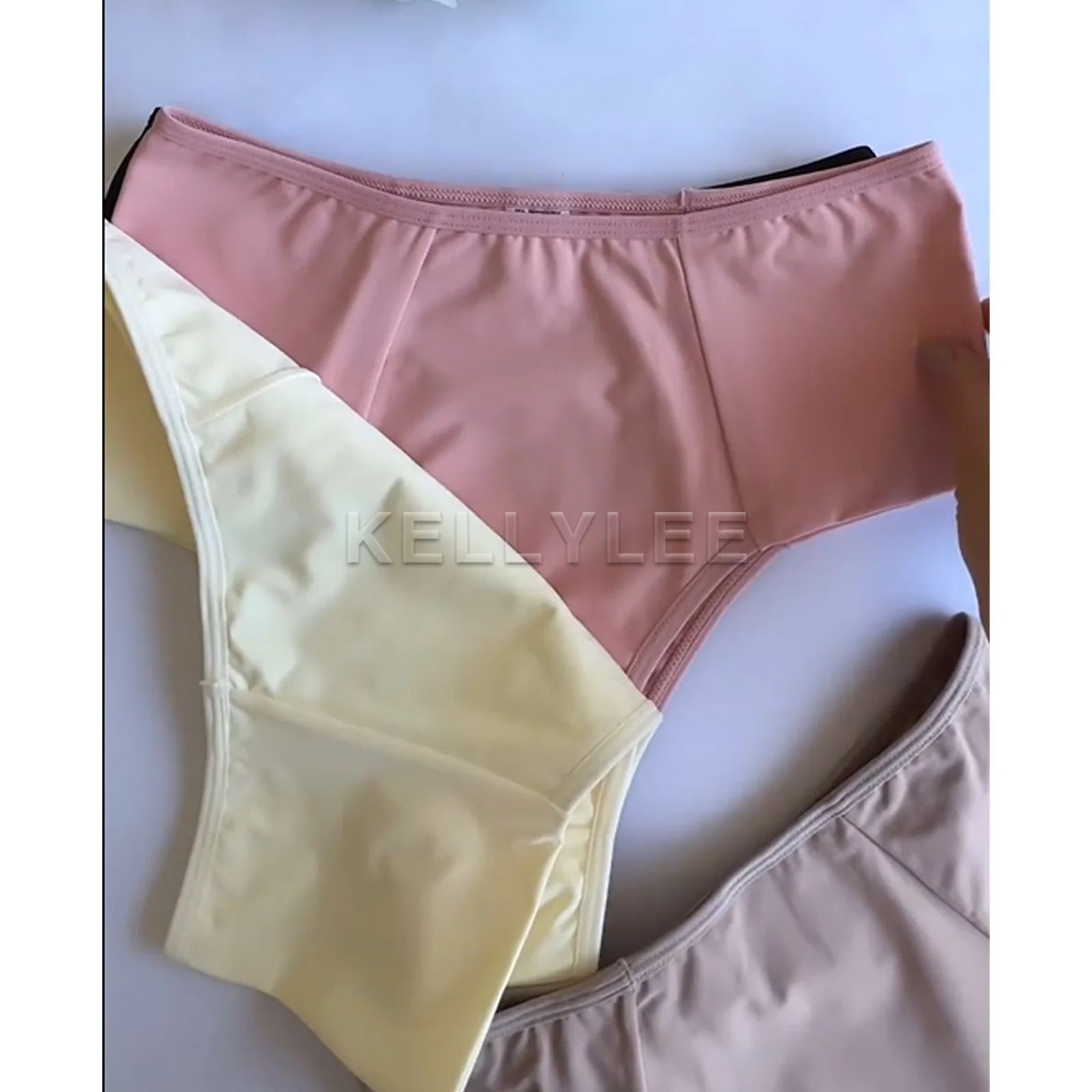 Women's Multi Colored Shaping Underwear Seamless High Waisted Cotton Lingerie Panties Modeling Femal Breathable Underwear 2025