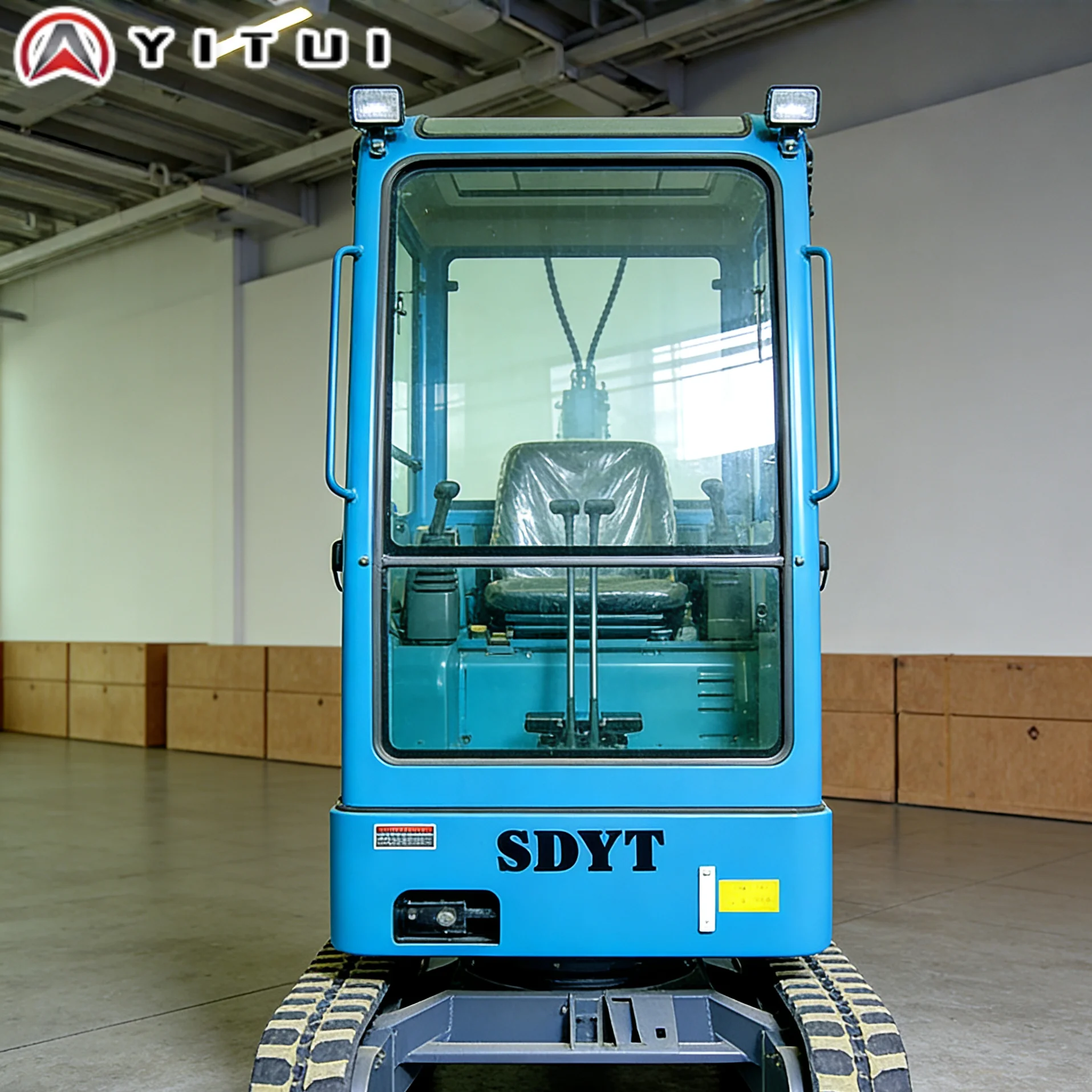 Customized Easy-to-Transport Mini Excavator with Cab 0.8-2.0 Ton Compact Digger for Small-Scale Construction Sites Euro 5/CE/EPA