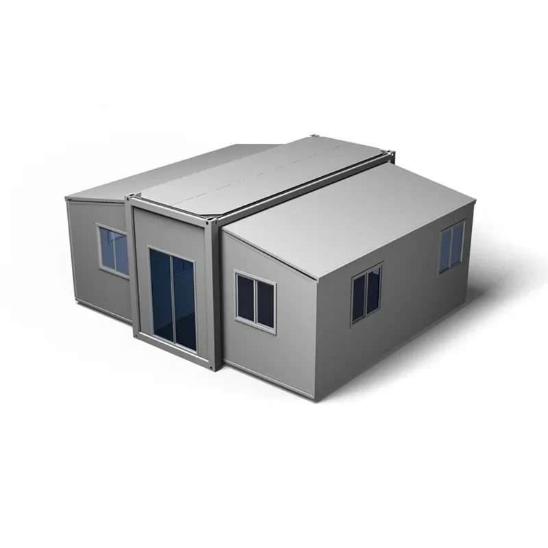 Luxury Prefab Modular Foldable House Expandable Container Prefabricated Prefab Container Homes With Toilet Bathroom Kitchen