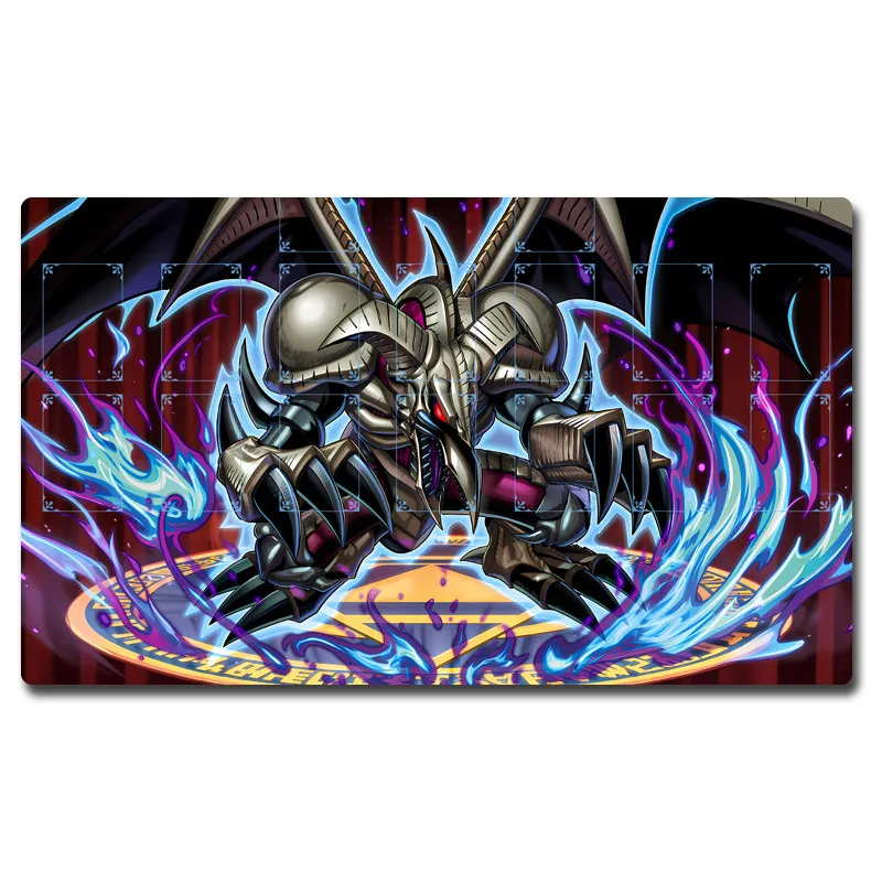 Yugioh Black Skull Dragon Play Mat Yu-Gi-Oh! TCG OCG Trading Card Games Mat Duel Plate Rubber Card Mat Mouse Pad