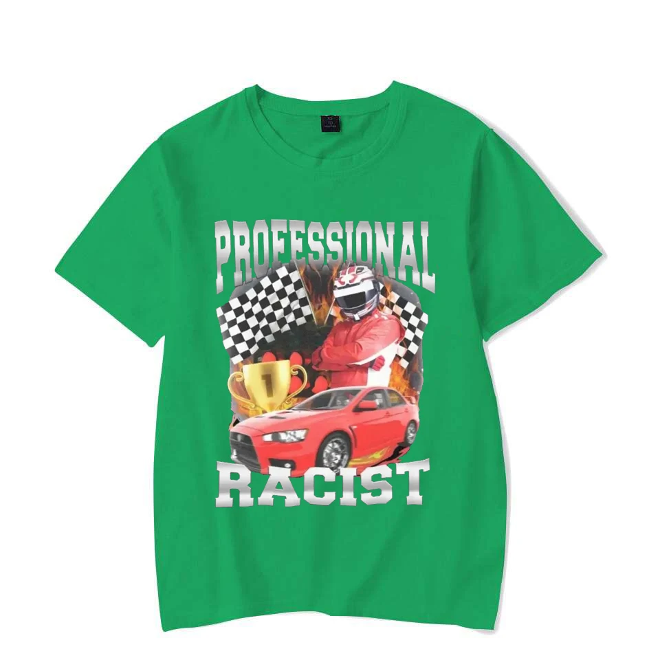 Women's F1 Racing T-shirt Product Fun Racing Fans T-shirt Clothing Fun Printed Shirt Casual Loose Graffiti T-shirt Fashion