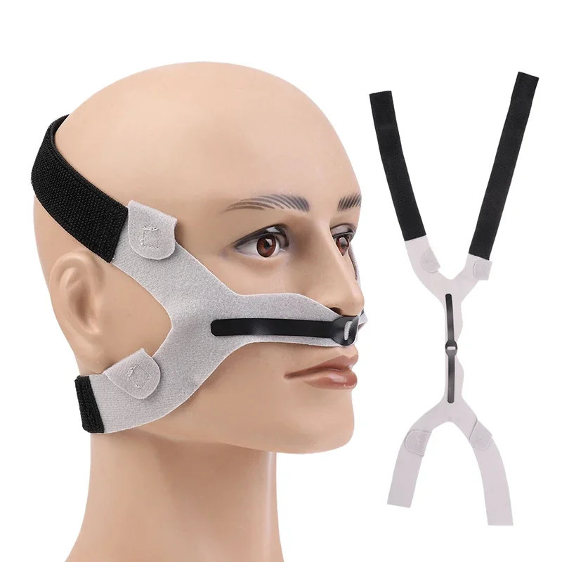 

Elastic Nasal Oxygen Tube Fixation Strap Comfort Hypoallergenic Oxygen Nasal Cannula Headband Ear Oxygen Tubing Protectors