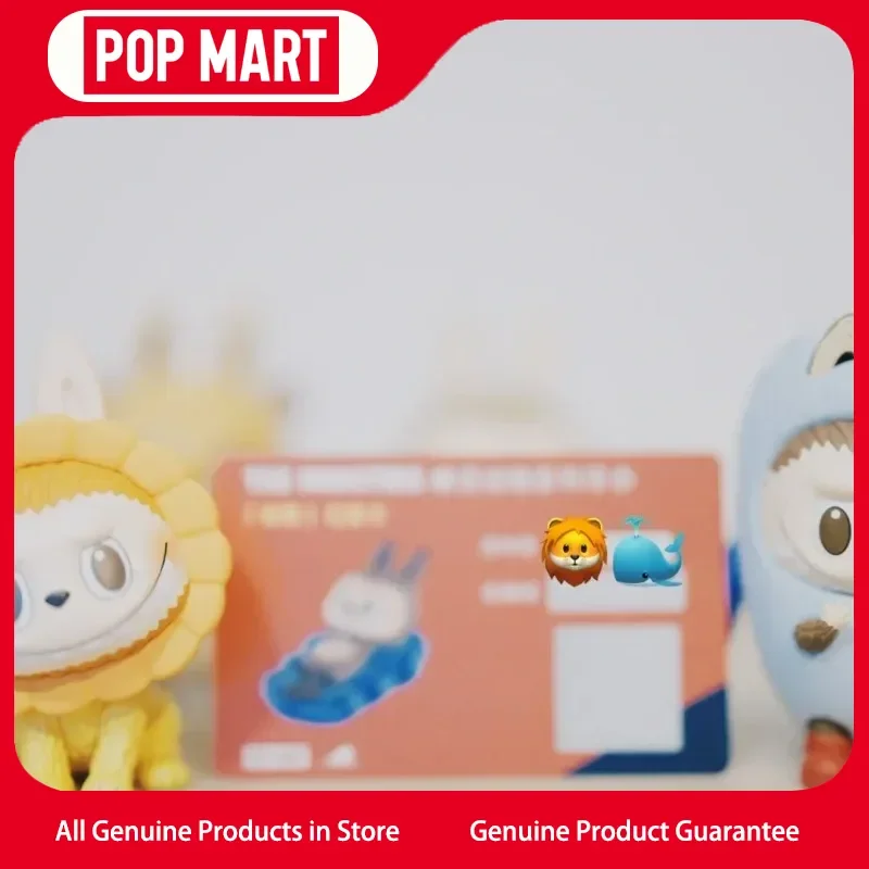 

Genuine Popmart The Monsters Elf Animals Labubu Animal Blind Box Figurines Toy Decorations Birthday Gifts For Girls Trendy Toys