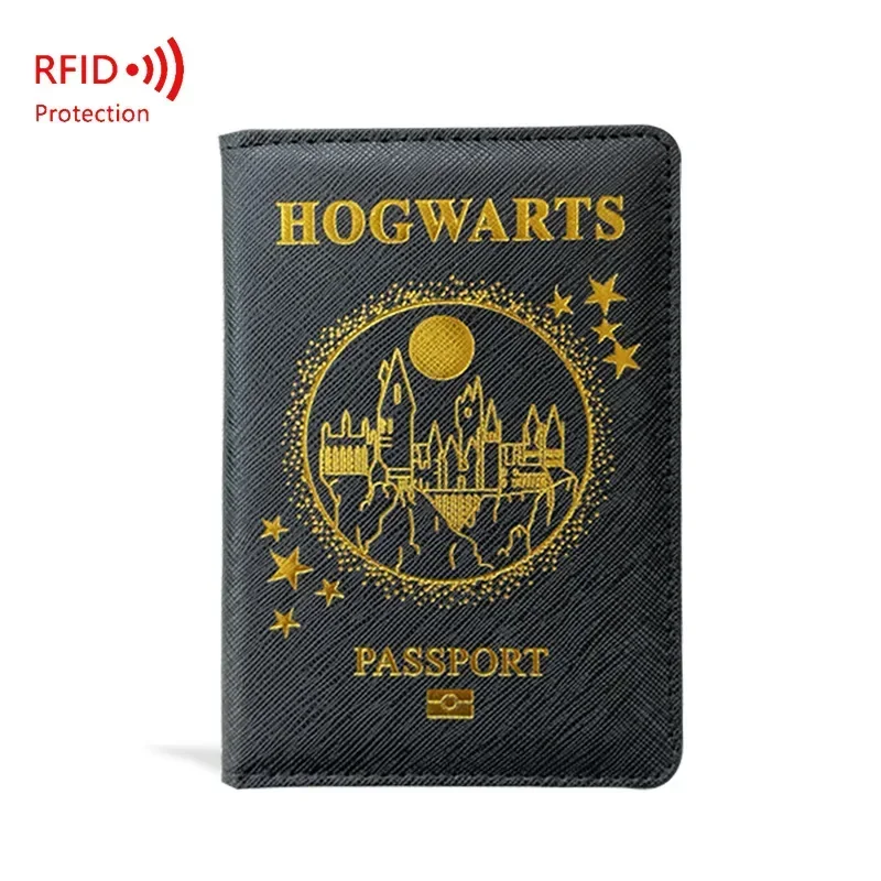 Hogwart Okładki na paszport Produkty Harries Potter Urządzenia peryferyjne do filmów Artykuły podróżne Anime Etui na karty Zabawki dla dzieci