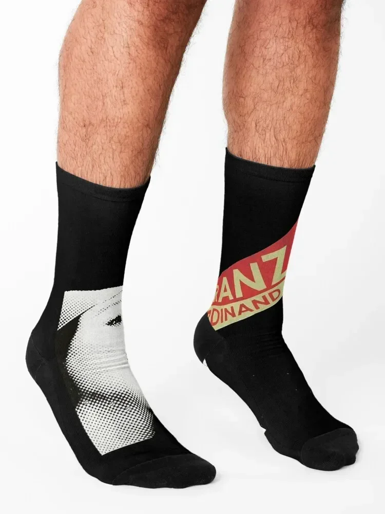 Franz Ferdinand Socks floral winter thermal custom men cotton high quality Socks Men's Women's