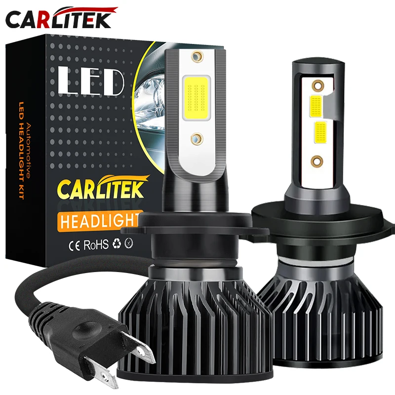 H7 LED H11 H4 Hi/Lo H1 H3 H8 HB3 HB4 HIR2 9005 9006 9012 Car Headlight Bulbs 6000K COB C37 Car Lights 50000LM 500W 12V Turbo Fan