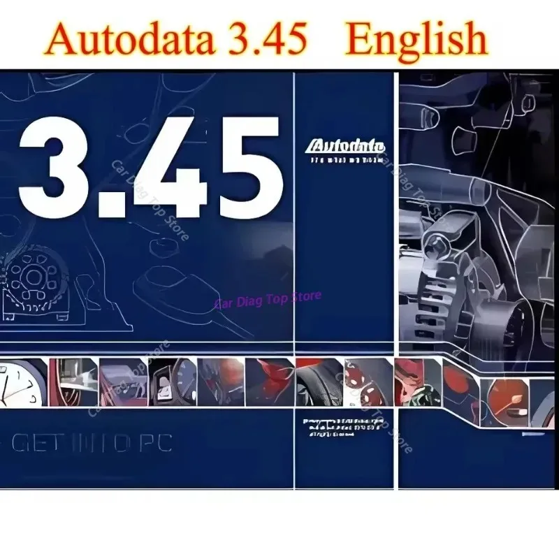 New VersionAutodata 3.45/3.40 Auto Car Repair diagnosis Software Multi-languages wiring diagrams data Autodata Polish Portuguese