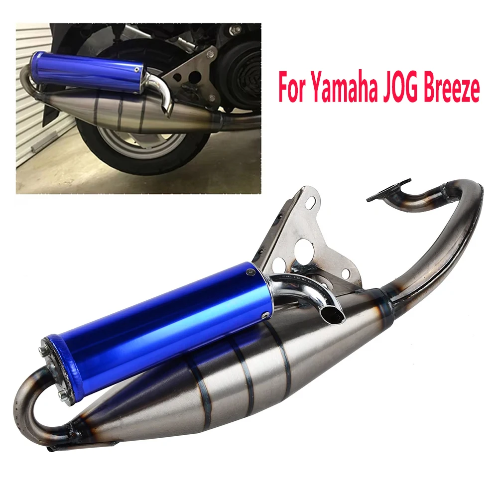 

Exhaust System Muffler Pipe Scooter Moped For Yamaha Moped Jog 50cc 2-Stroke JOG Breeze Minarelli Scooters Exhaust Pipe