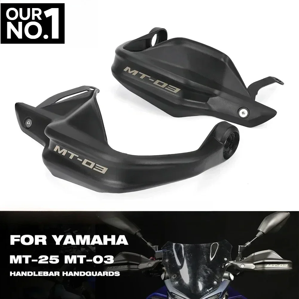 

Motorcycle Handguards Handlebar For YAMAHA MT03 MT-03 MT-25 2015 2022 2023 2024 Hand Shield Protector Protection MT25 MT 03