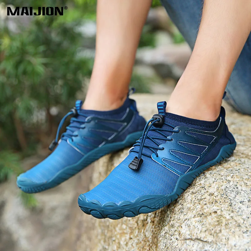 

Women Water Sport Shoes Quick Dry Men's Aqua Shoes Slip-on Swimming Barefoot Wading Shoes for Diving Surfing Pool Walking Unisex
