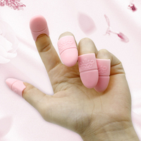 Premium Silicone Nail Polish Remover Caps for Gel Polish, Set of 5