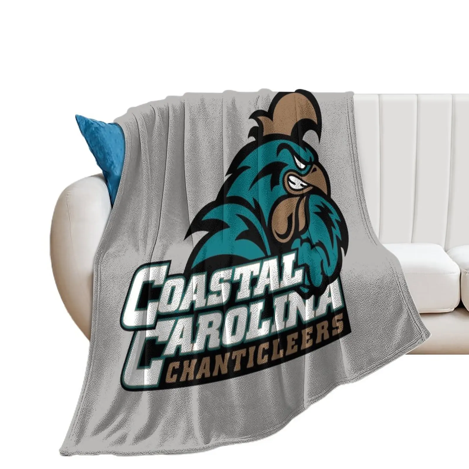 coastal carolina chanticleers Throw Blanket Decoratives blankets ands cosplay anime Blankets