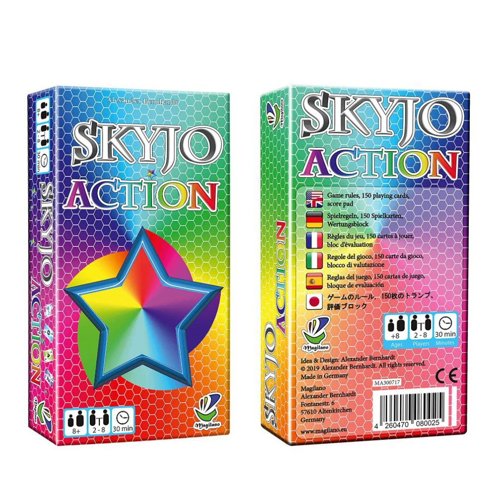 Skyjo - An Entertaining Card Game For Children And Adults, An Exciting Game 1 Box Of “Skyjo Card Game