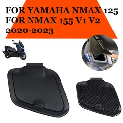 For Yamaha Nmax v2 NMAX125 NMAX155 2020-2023 Tool Box Storage Cover Lid ABS UPGRADE Side Pocket Cover Charger Waterproof Cap