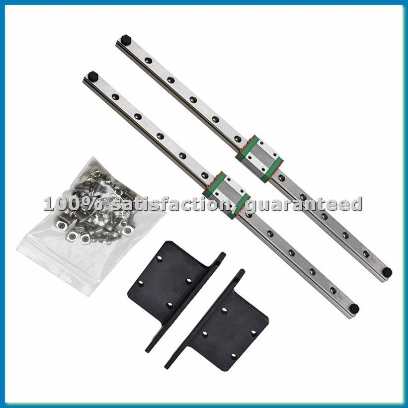 Y- Linear Rail Kit for Printer Parts Dual MGN12H Rail 3D Printer-A20R