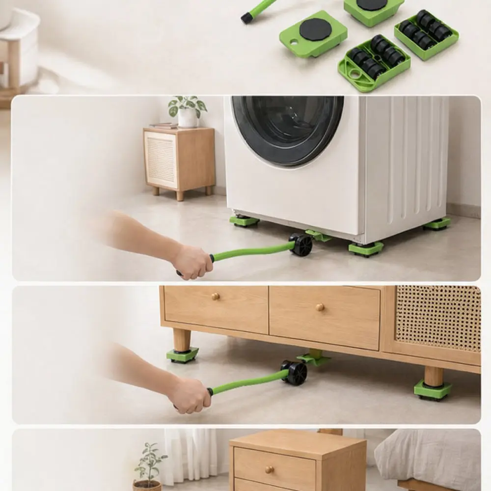 Furniture Moving Mover Kit Appliance Lifter Roller System For Dongzhe Home Floor Protection Heavy Duty Transport Gadgets
