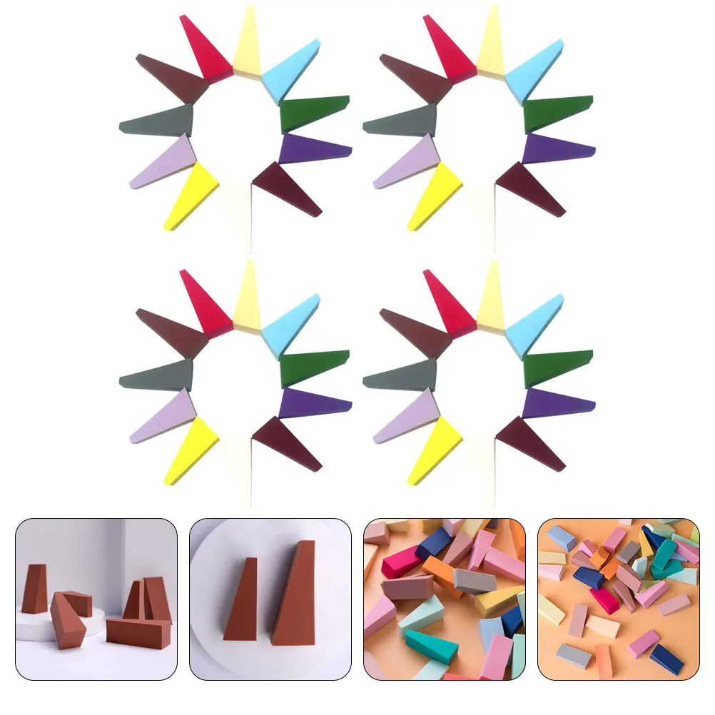 50 قطعة من إسفنجات المكياج الصغيرة، إسفنجات مكياج قابلة للتنفس #6