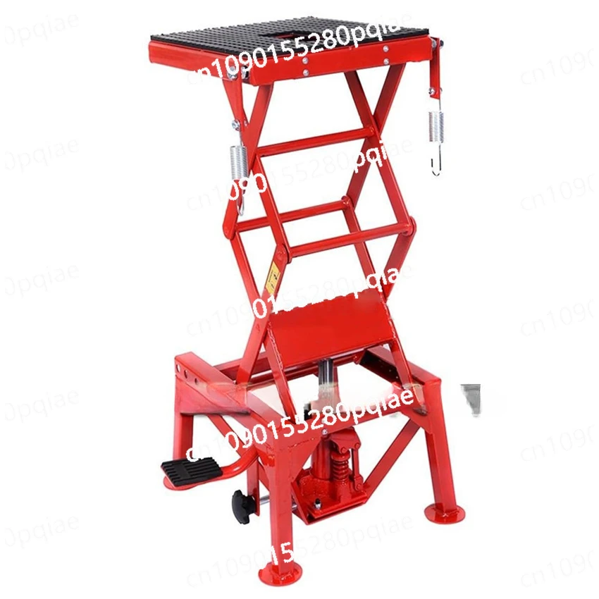 MT-96273 Hydraulic Portable Lift Stand Table Motorcycle Lift Table Auto Repair Hoist Folding Frame Hydraulic Lifting Platform