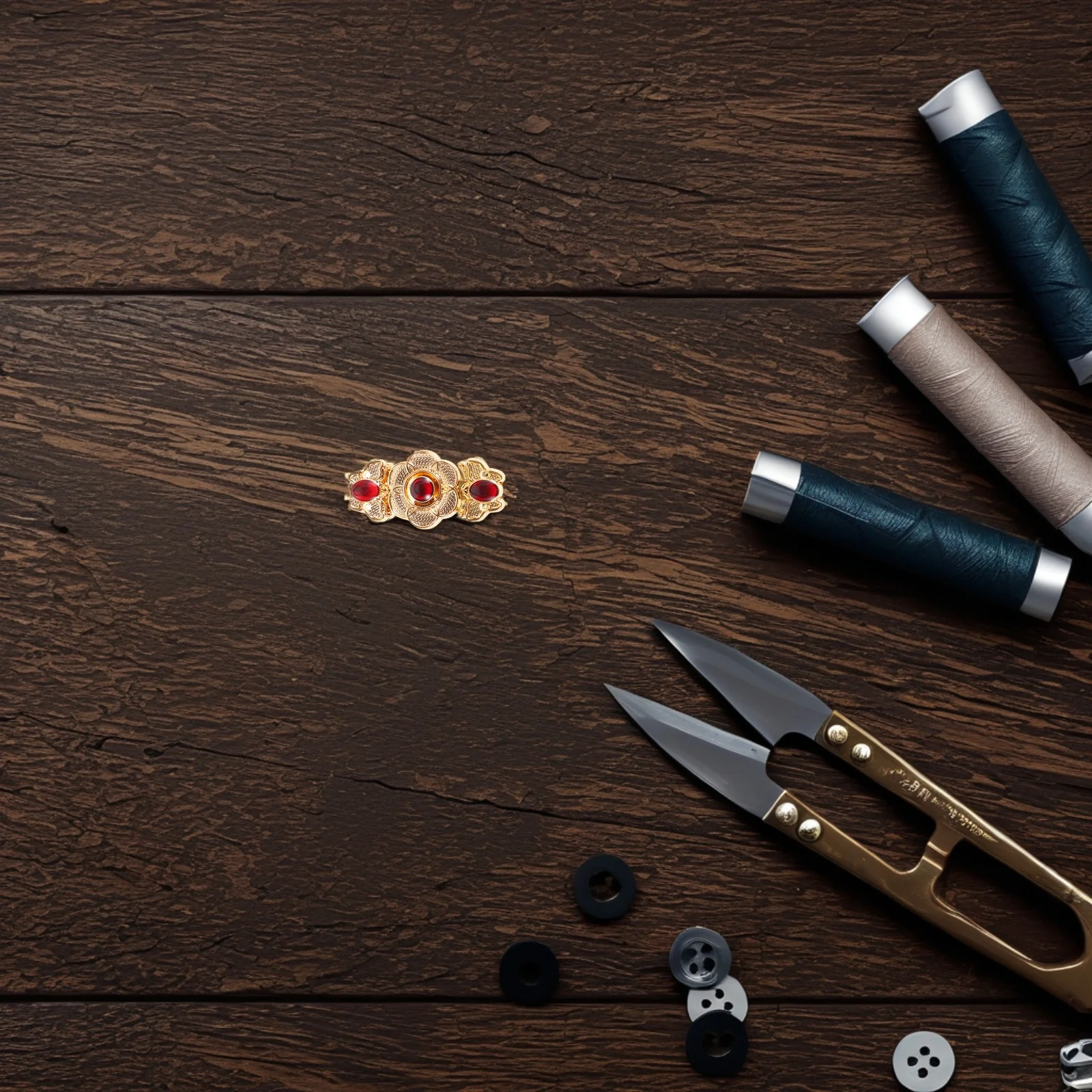 

10Pcs Metal Butterfly Cheongsam Frog Buttons Gemstone Hanfu Buckle Vintage Classic Chinese Clothing Fasteners Wedding Evening