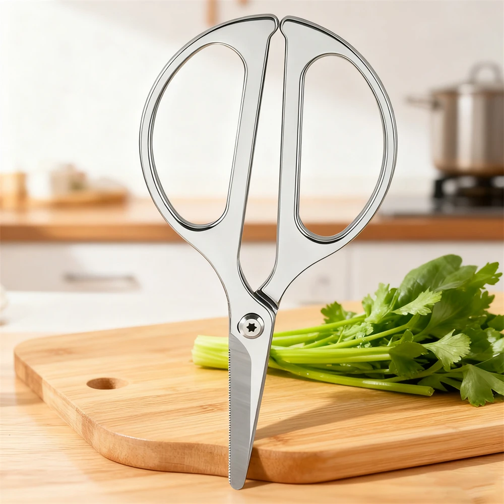 

Multipurpose Scissors Kitchen Meat Scissors Vegetable Scissors Barbecue Scissors Food Scissors Household Gadgets Scissors