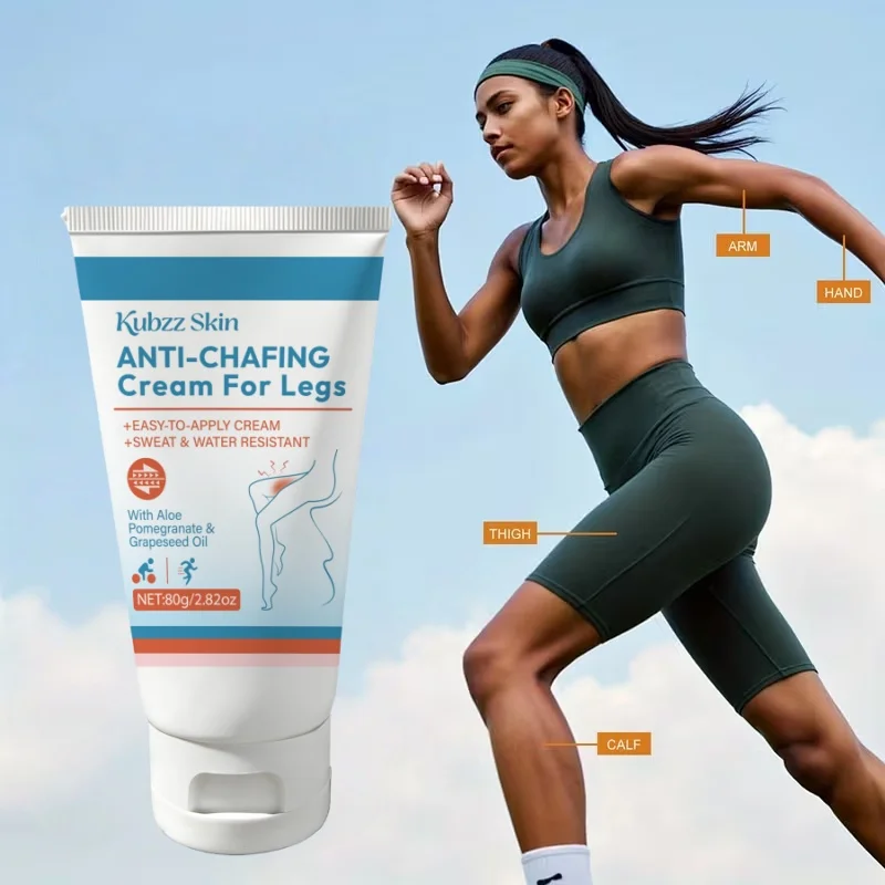 80g Anti-Chafing Leg Repair Stick, Moisturizing and Nourishing, Waterproof and Sweat-Proof, Easy to Apply, Can Be Used on Multiple Areas of the Body, Suitable for All Skin Types
