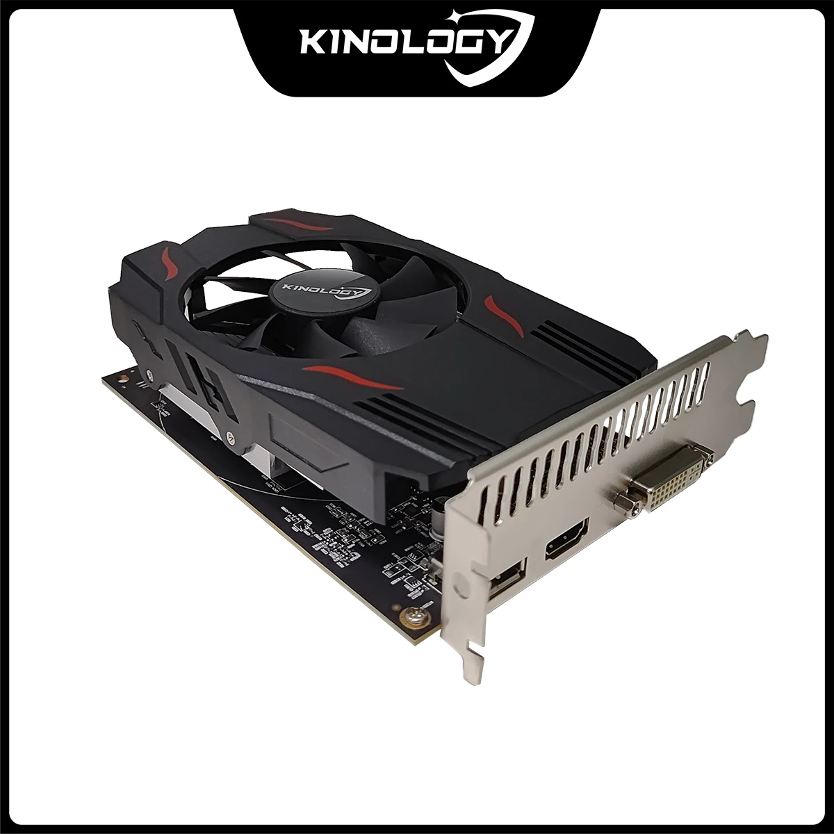 Kinology AMD Radeon RX550 4GB GPU GDDR5 14nm For Desktop PC Games Video Office Graphics Card 128bit  RX 550 Computer Components