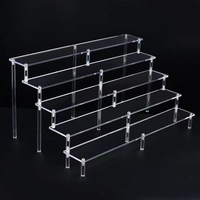 Transparent Acrylic Display Stand Cosmetic, Jewellery, Blind Box Toys, Car Model Display Stand Multi-Functional Storage Shelf