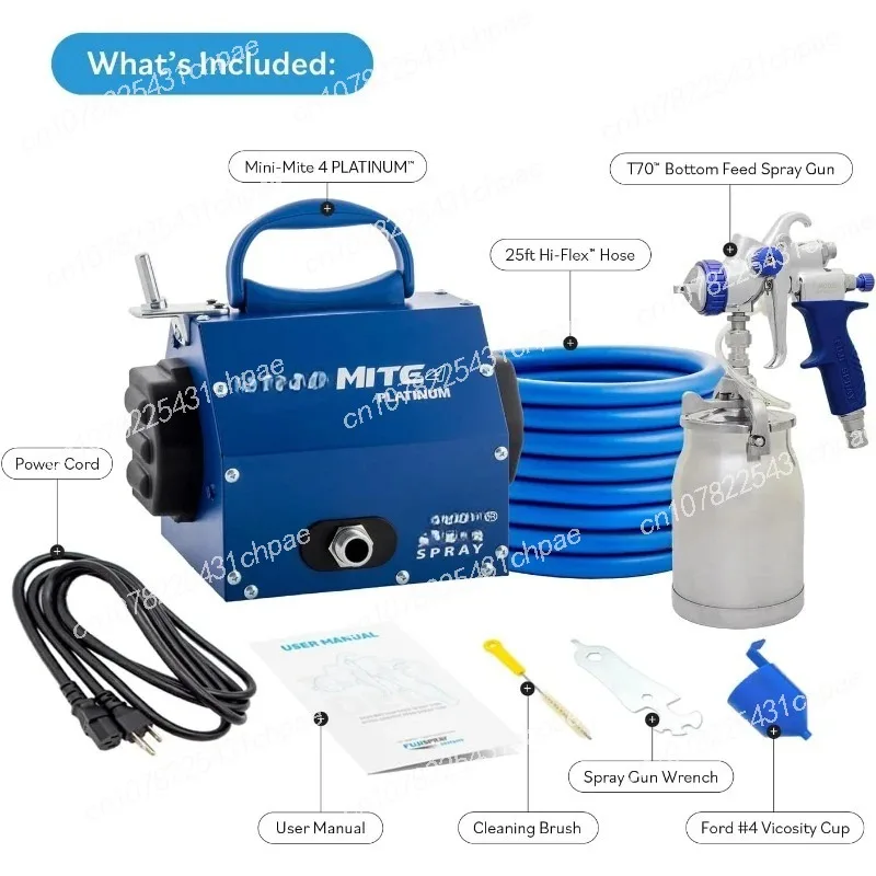 2904-T70 Mini-Mite 4 Platinum - T70 HVLP Spray System