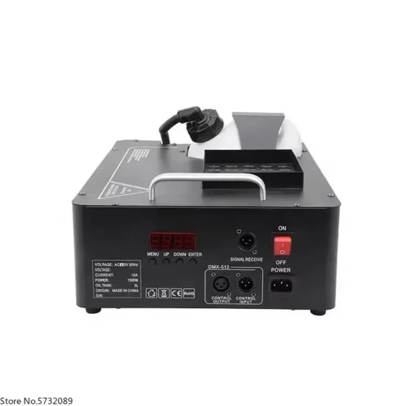 

24 светодиода RGB цвета 1500 Вт светодиодная колонна противотуманная машина дымовая машина для свадебного клуба