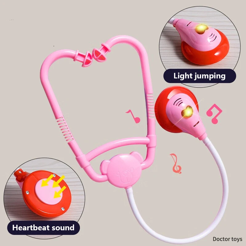 Doktersset voor kinderen Fantasiespel Meisjes Rollenspellen Ziekenhuisaccessoire Medische kit Verpleegkundige gereedschapstas Speelgoed voor kinderen Cadeau