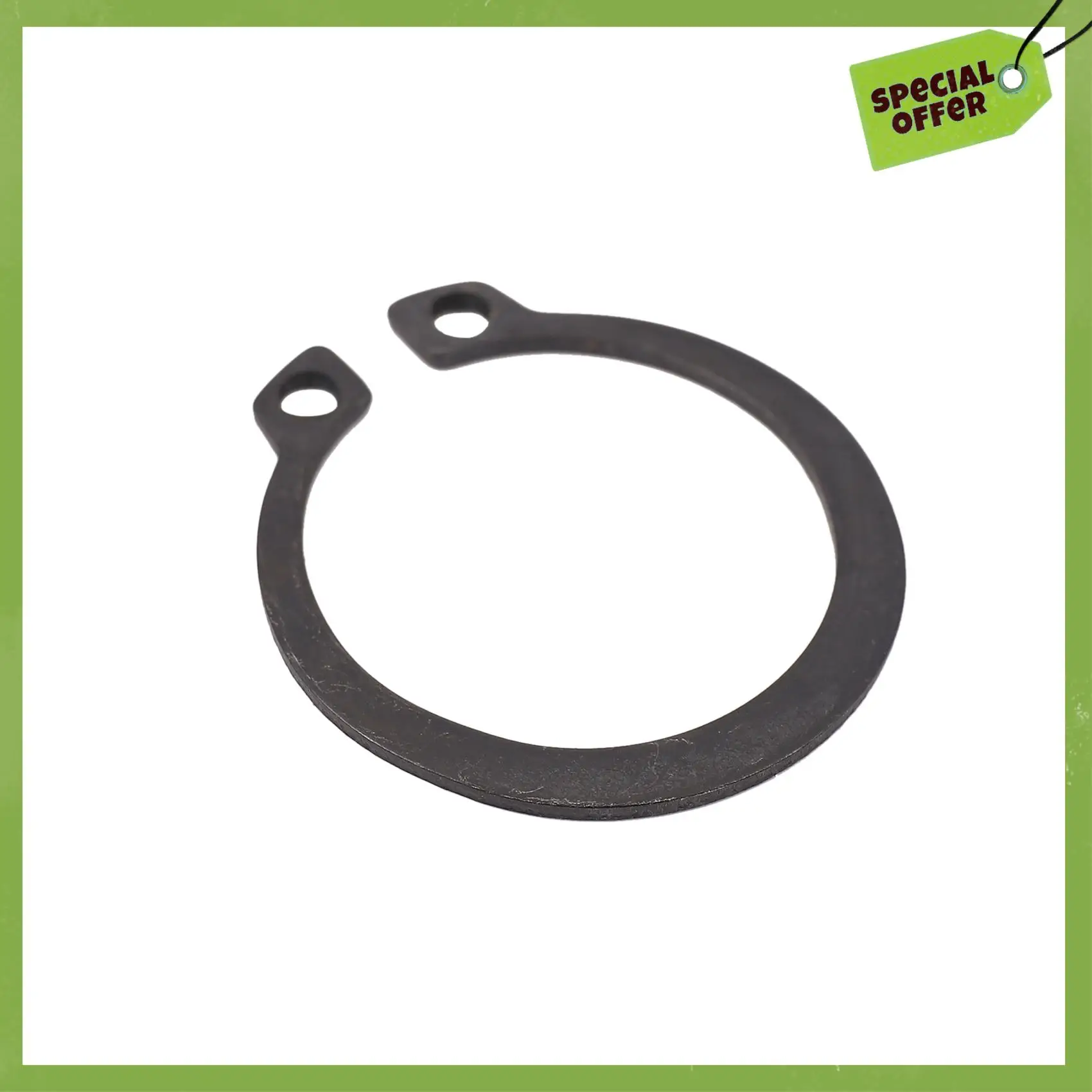 ABGP-300 قطعة C-مقاطع حلقة المفاجئة الخارجية غسالة سوداء الأجهزة Cir كليب الاحتفاظ حلقة مجموعة لل السحابات الصناعية 18 أحجام