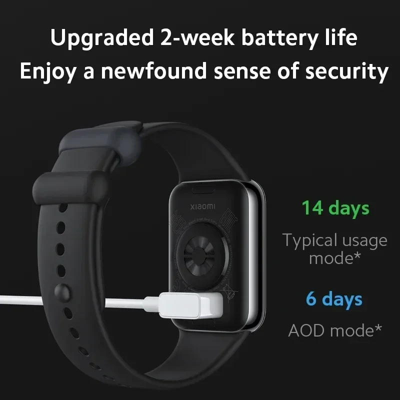 Xiaomi-Bracelet intelligent Mi Band 8 Pro, version globale, montre carrée AMOLED, moniteur d'oxygène sanguin et de fréquence cardiaque, Bluetooth 5.3, GNSS, document de 1,74"