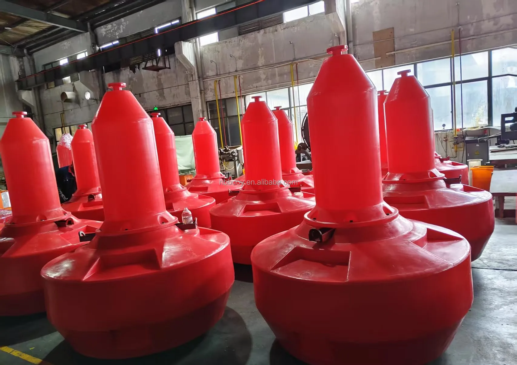 Luz flotante marina modificada para requisitos particulares del panel solar de la navegación del marcador con la boya flotante del pistón