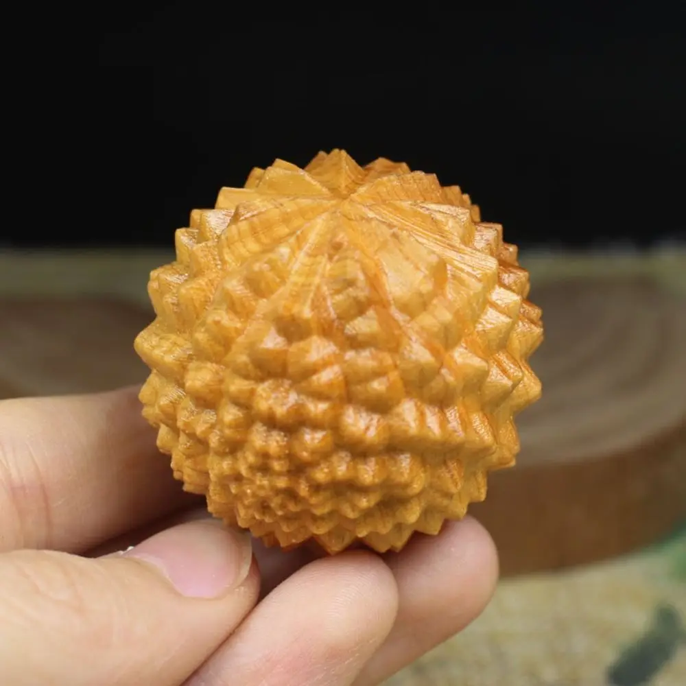 Creative Gift Wood Hand Massage Balls Relax Hands 45mm Hand Training Massage Small Ornaments Collection Collection Ball