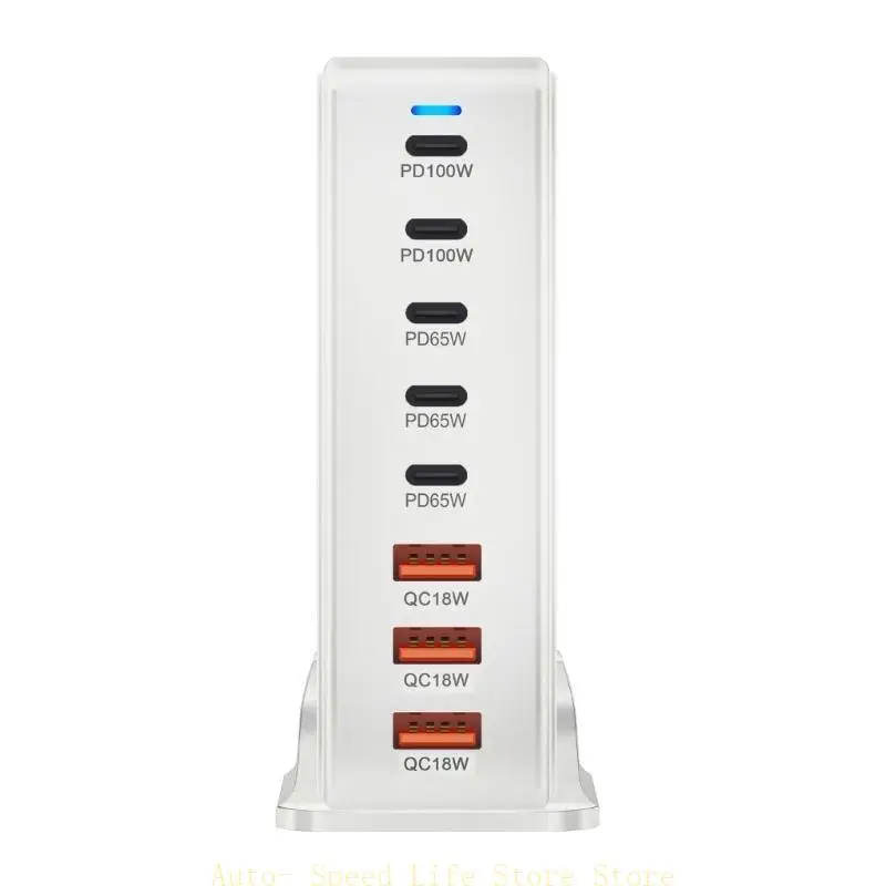 

02DA Small 440W USB C with PD Fast Charging for Multiple Devices Laptops Portable Power Supply Adapter