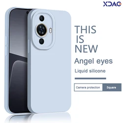 Angel Eyes Telefoon Hoesje Voor Huawei Nova 12 11 10 Pro Ultra Lite Se Jeugd 12S 10z Vloeibare Siliconen Originele Hoge Kwaliteit Achterkant Covers