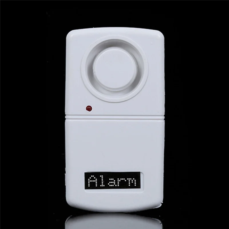 Detector de vibración de alta sensibilidad, alarmas de terremotos con iluminación LED, alarma eléctrica inalámbrica para puerta y coche