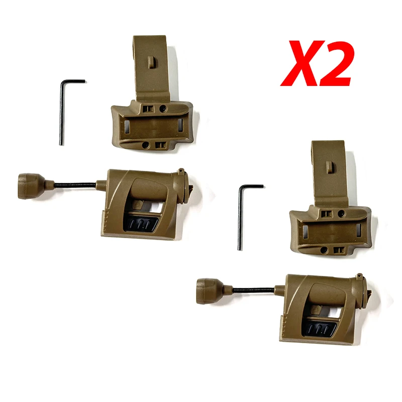 ACEXIER Casque Tactique Charge légère Mpls 4 Modes de Conversion