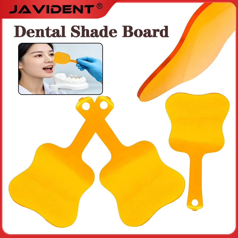 1Pcs Dental Shade Board Eye Protector Hand Held Shield Plate Dentistry Lab Light Curing Lamp Filter Dentist Clinic Tool Shield