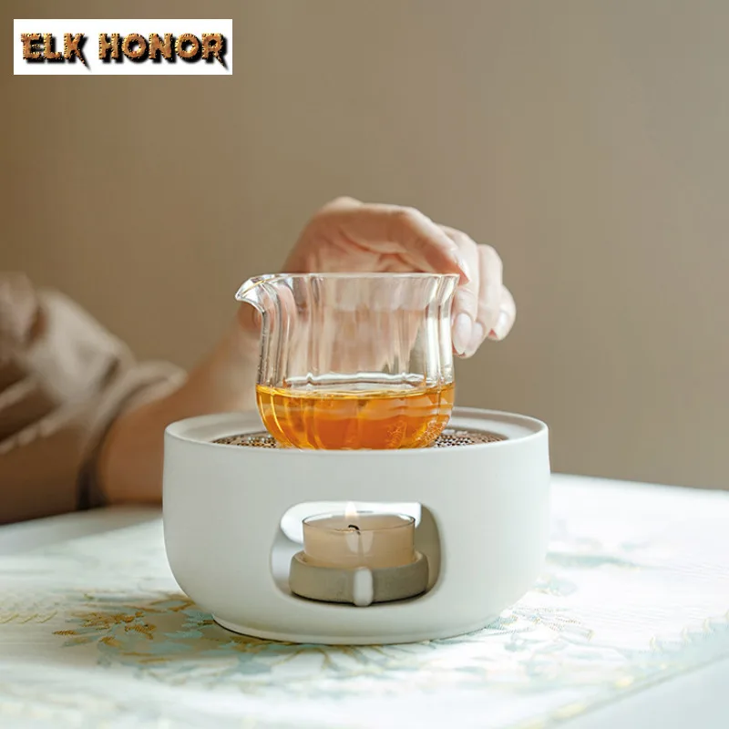 Tea Warmer Holder Candle Warmer Candle Heater Stove Household Kettle Stand Baked Milk Jar Carbon Furnace Tableware Accessories