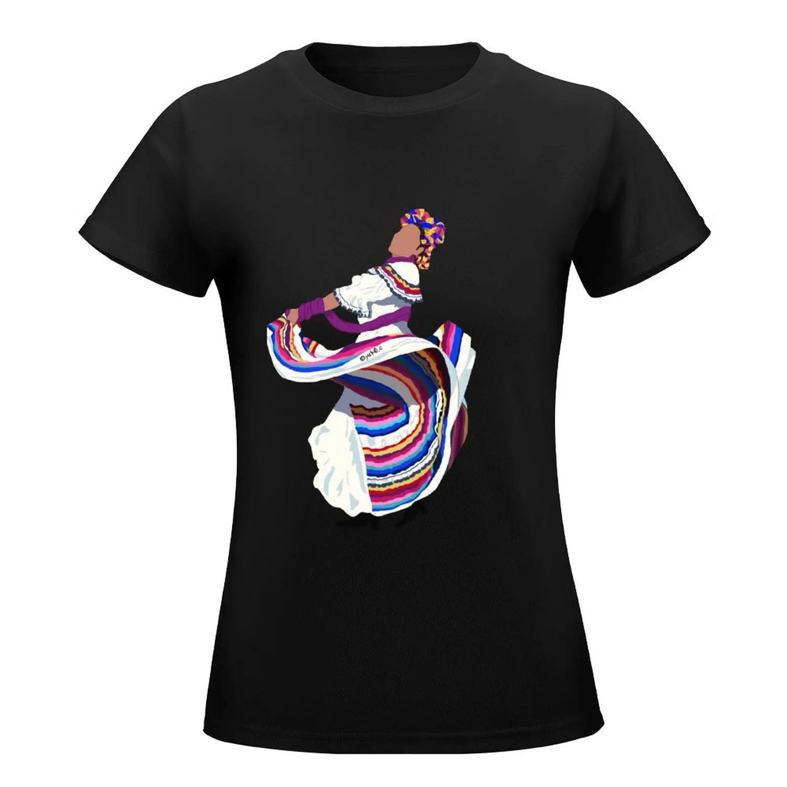 Dancer 2 T-Shirt anime clothes cute tops graphics cropped t shirts for Women