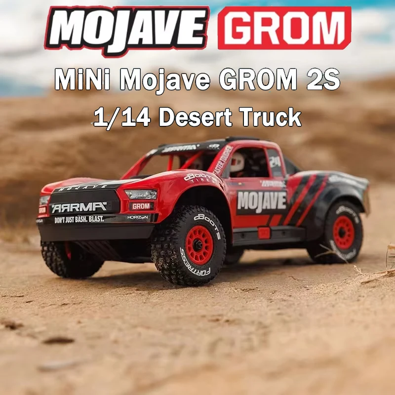 

ARRMA 1:14 Little Mohavi RC Полный привод с дистанционным управлением Электрический грузовик для пустыни Короткий грузовик Внедорожник RTR