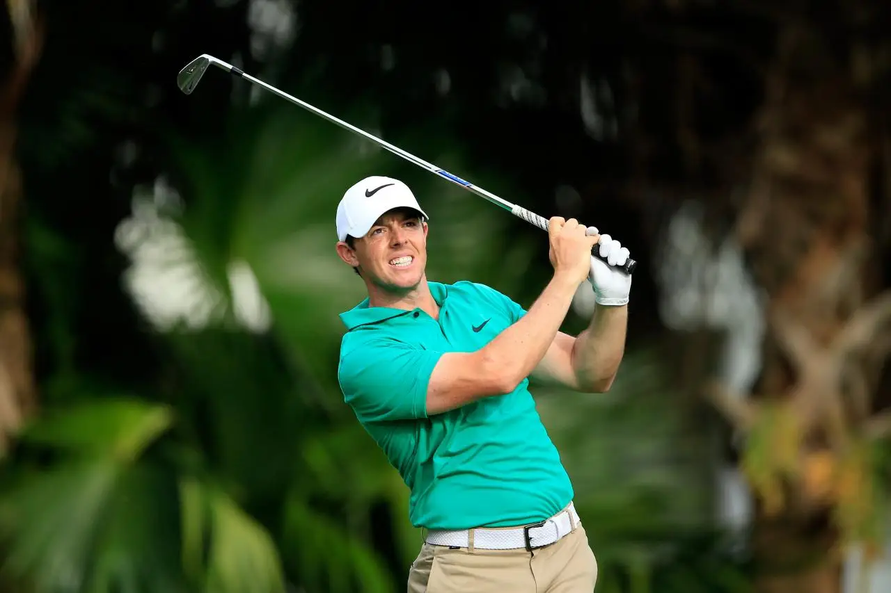 ملصق الحرير العملاق للمنزل ، ملصقات الحائط ، اللوحة الزخرفية ، Seve balrhos ، Rory ، McIlroy ، لعبة غولف النار