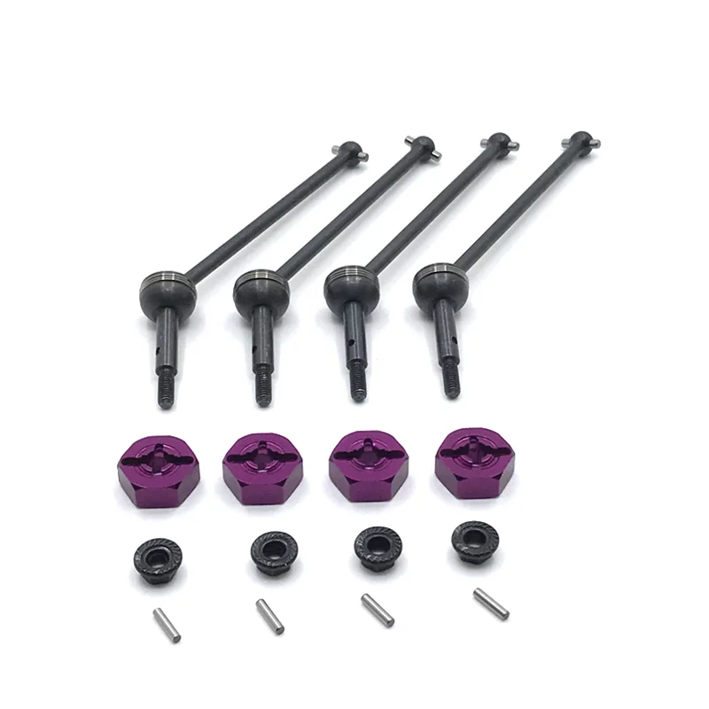 Wltoys 144002-01 124016-17-18 124019 Combinatore di parti di aggiornamento del veicolo telecomandato CVD (346)