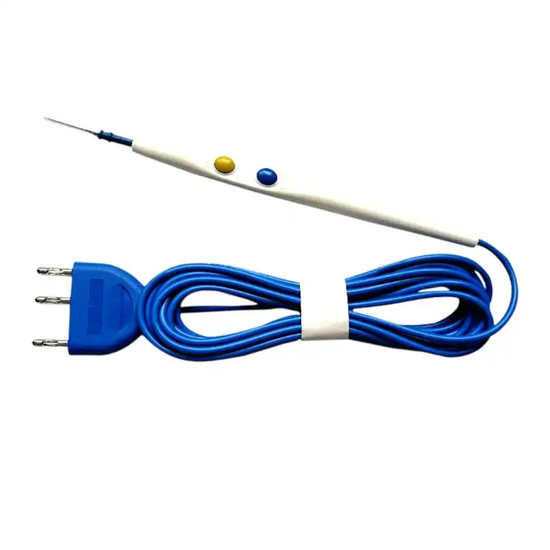 Medical Surgical Cautery Diathermy Disposable Monopolar Electrosurgical Pencil ESU Pencil