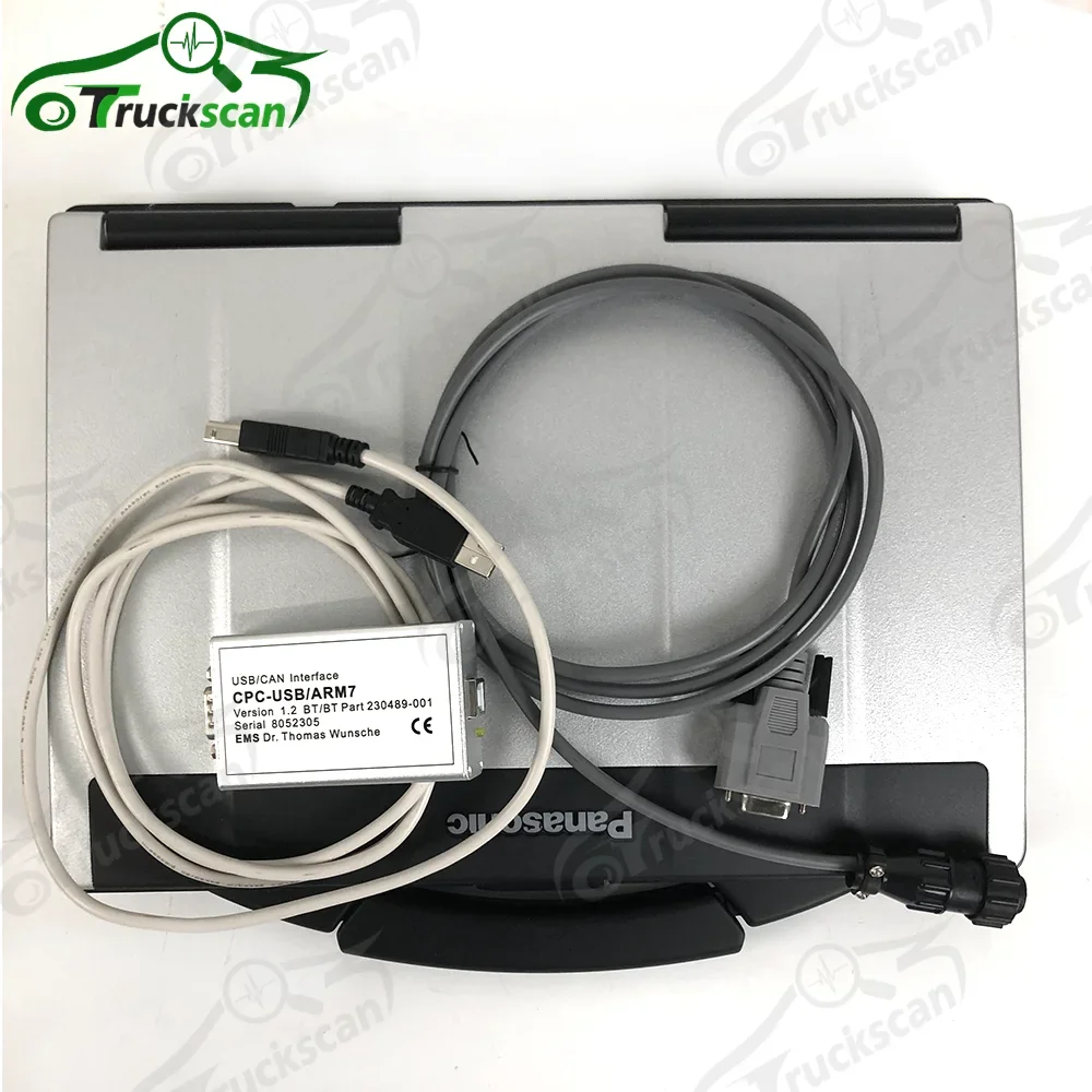 

Cf53 Laptop Truckcom Canbox Usb Arm7 Diagnostic Cable For Toyota Bt Diagnosis Scanner Tool