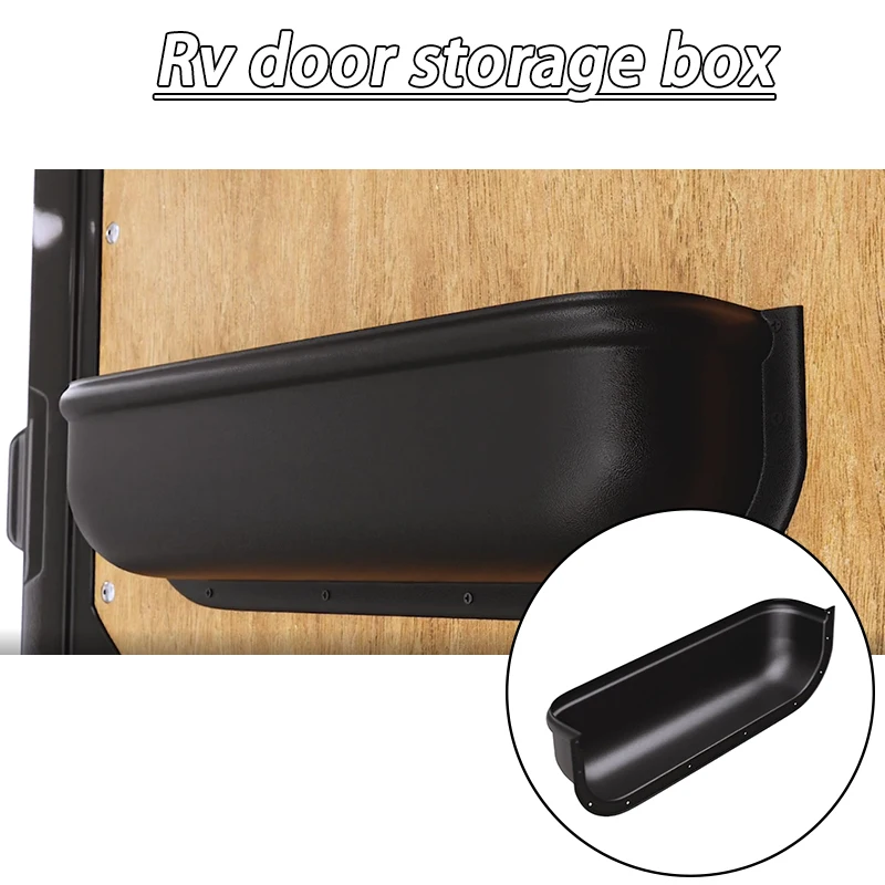 

1PC Van Door Hanging Storage Bin Plastic Pocket Organizer Box For RV Camper Interior Accessories Caravans Parts Bin Replacement